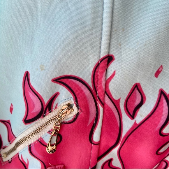 LAST CHANCE Flamin’ Hot Moto Style Jacket - Picture 3 of 5